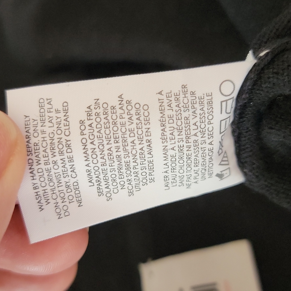 Cabi Ballet Sweater #3160 Black Sz M - Picture 5 of 5